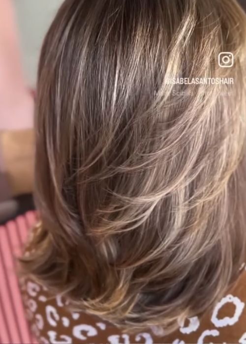 Corte de cabelo no Cirs Salão de Beleza, Vila Olivo, Valinhos