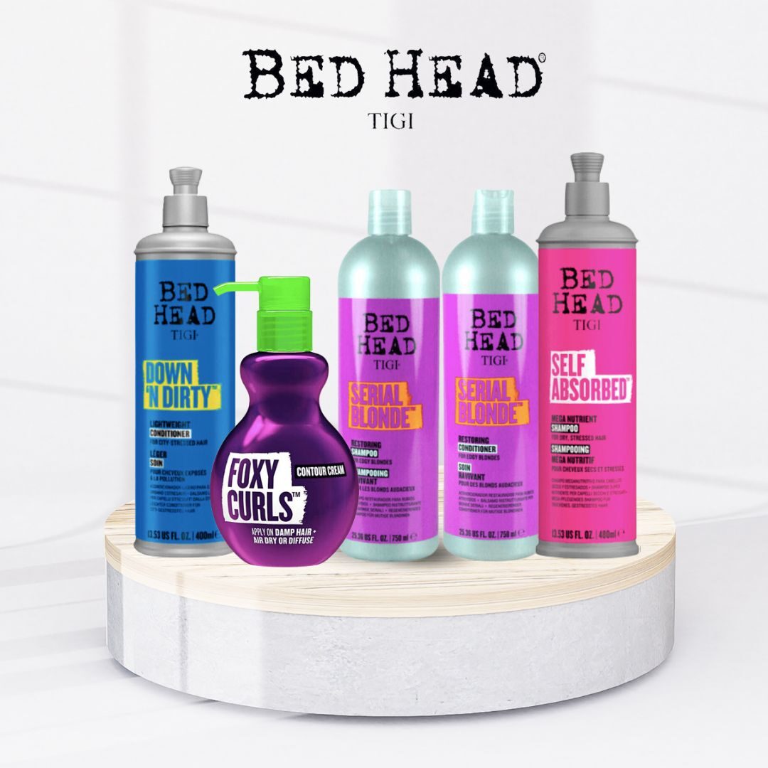 Bed Head Tigi na loja da Cirs